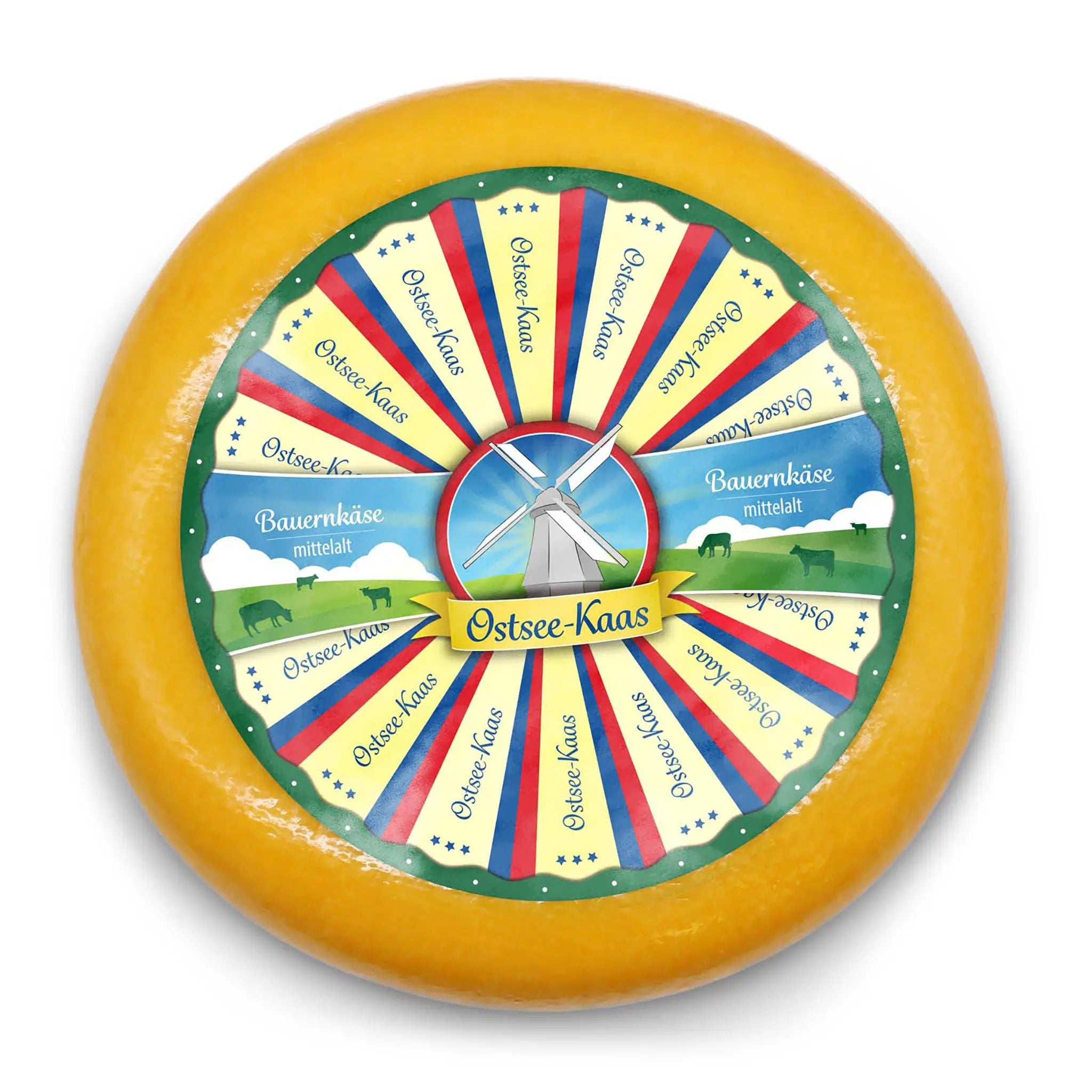 OSTSEE-KAAS Farmer's Cheese - Gouda Medium Aged