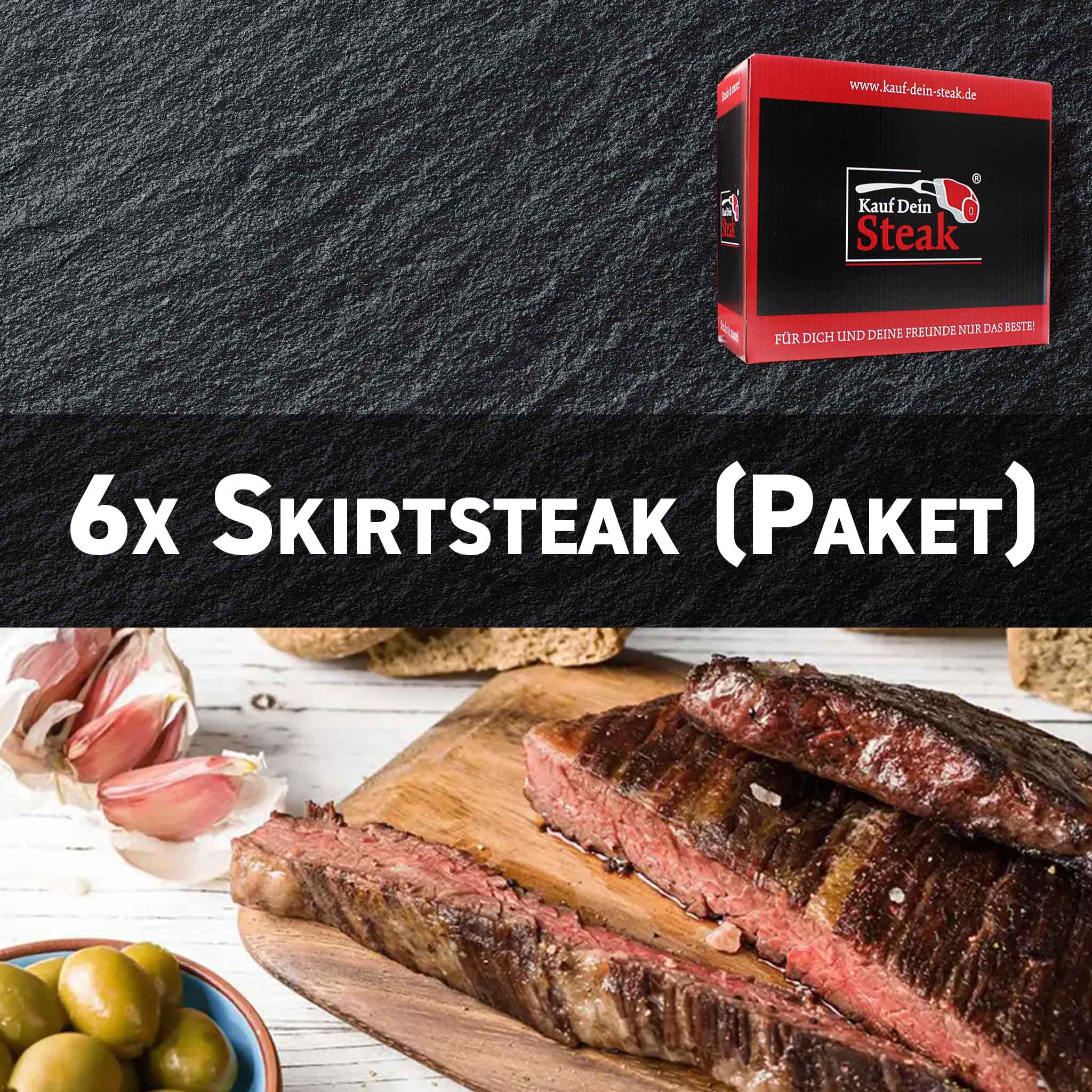 Skirtsteak Vorteilspaket (6 x 350 gr)