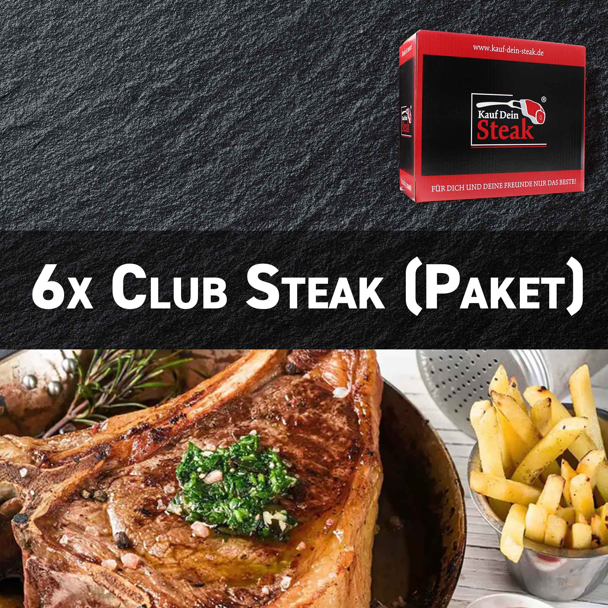 Club Steak Vorteilspaket (6 x 500 gr)