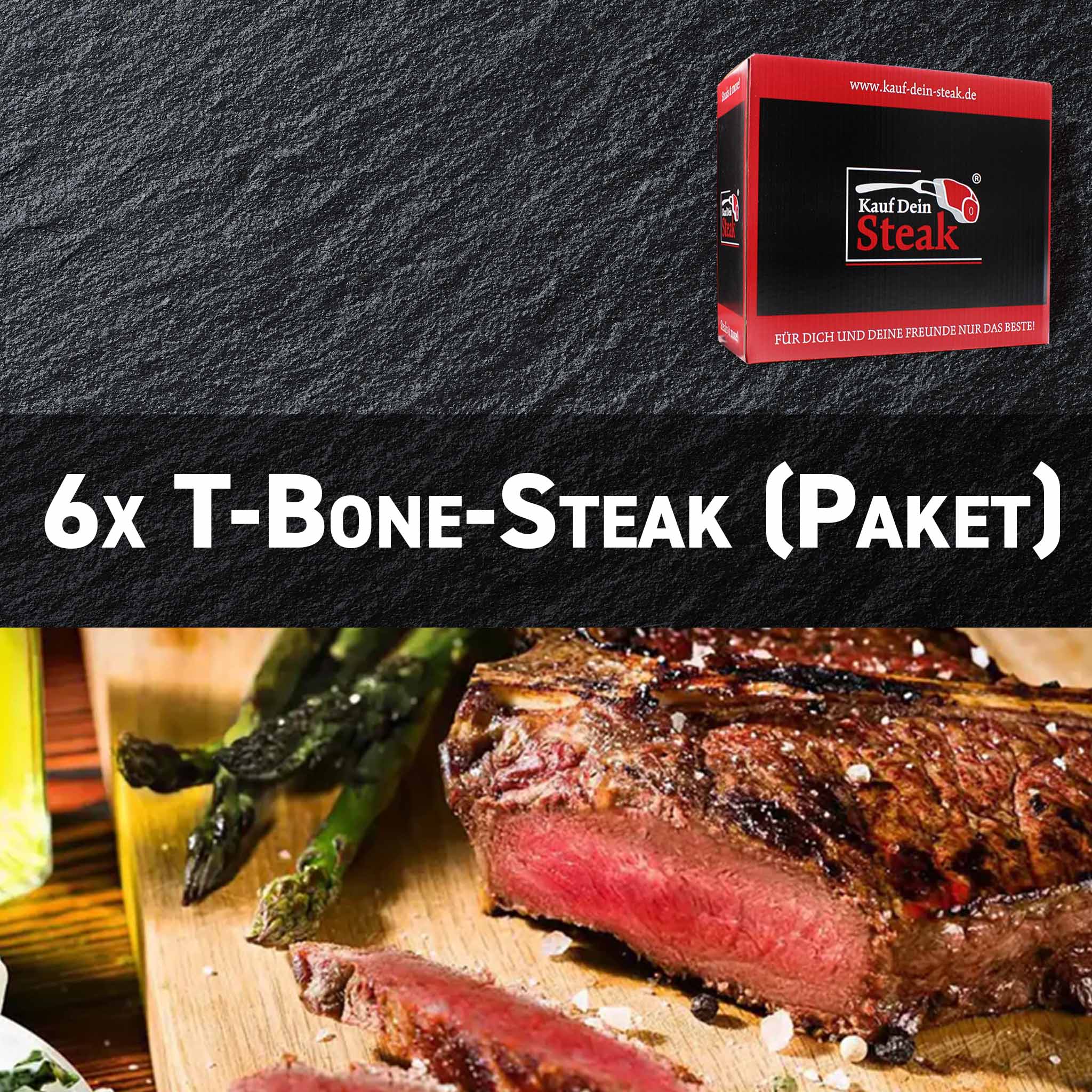 T-Bone-Steak Vorteilspaket (6 x 600 gr)