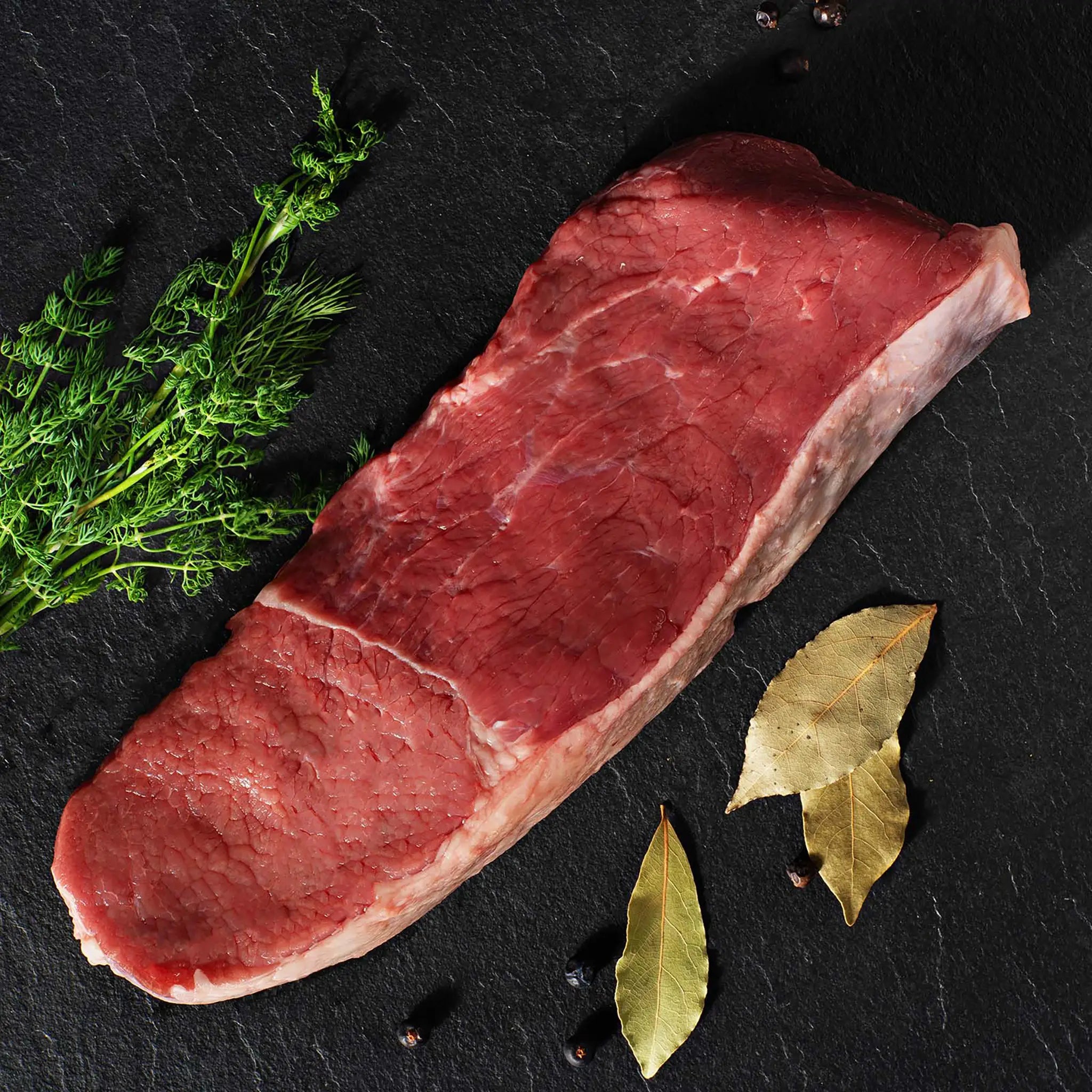 Dry-aged roast veal