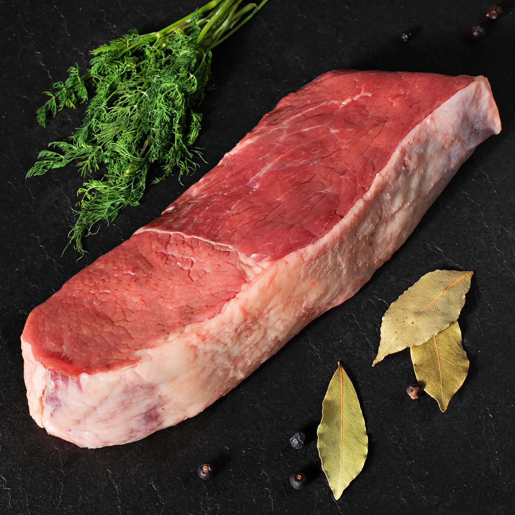 Dry-aged roast veal