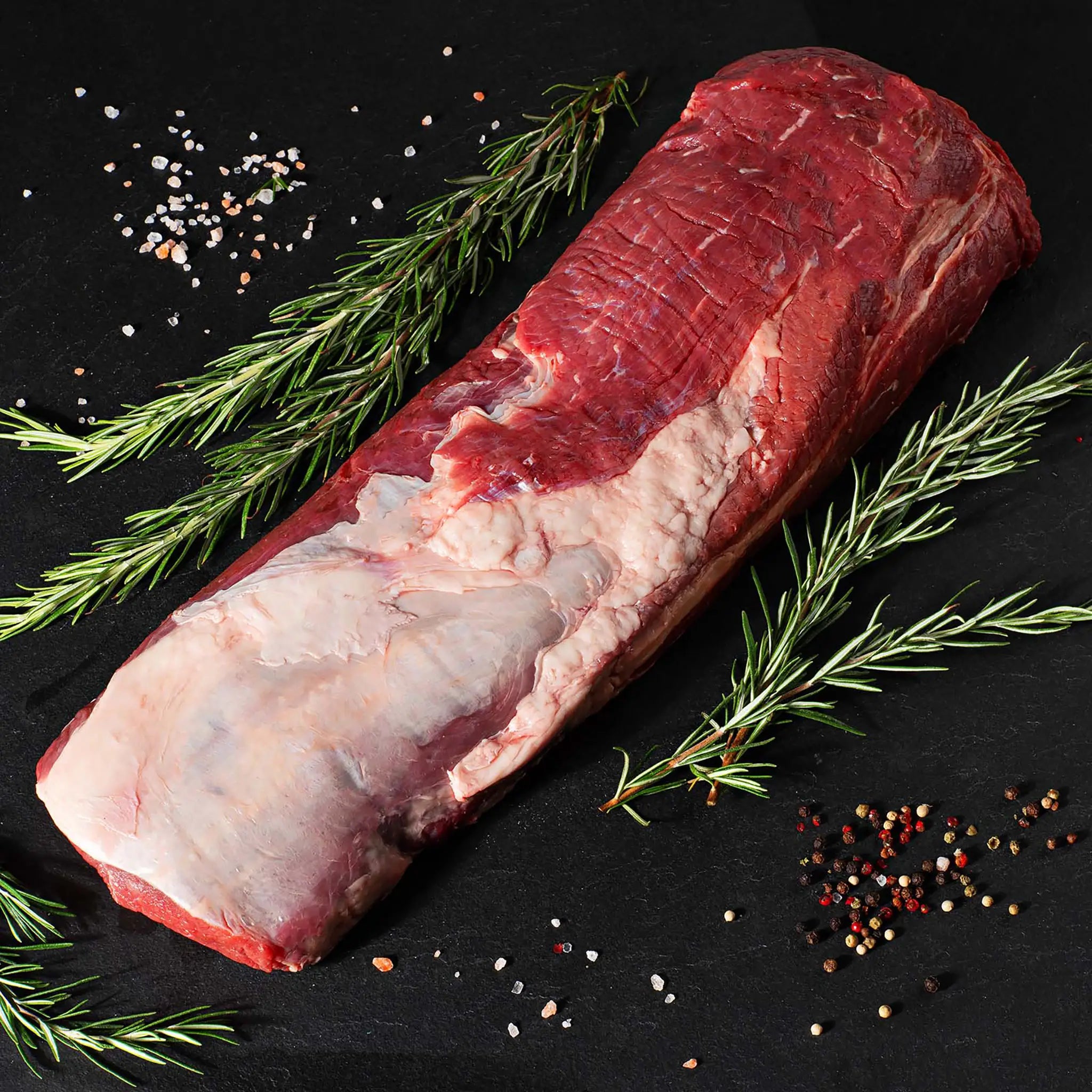 Dry-aged veal loin