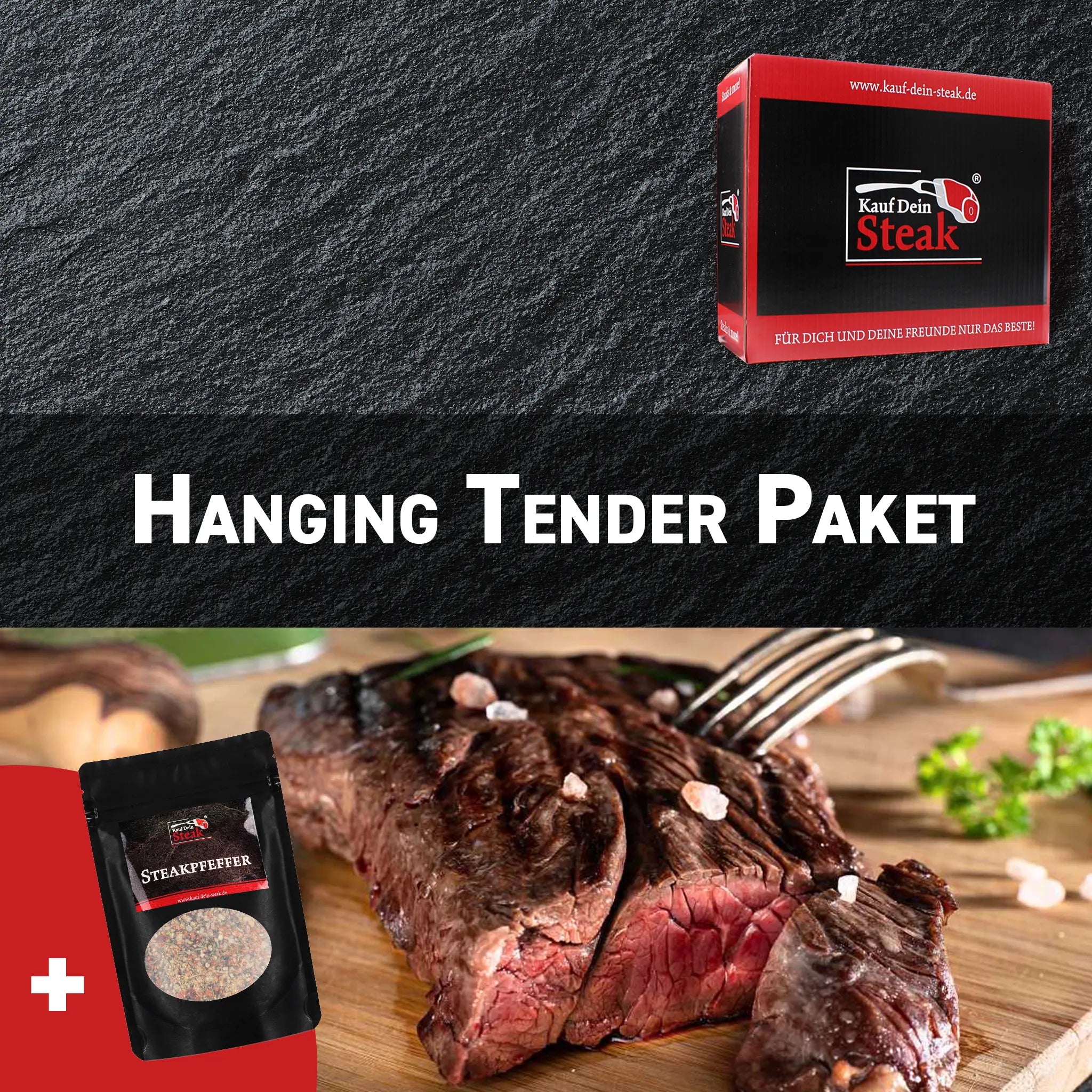 6 x Hanging Tender + Steak Pepper
