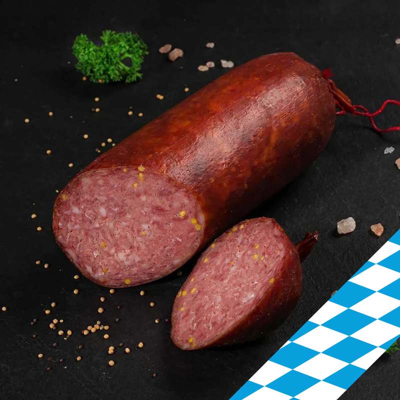 Homemade Mettwurst