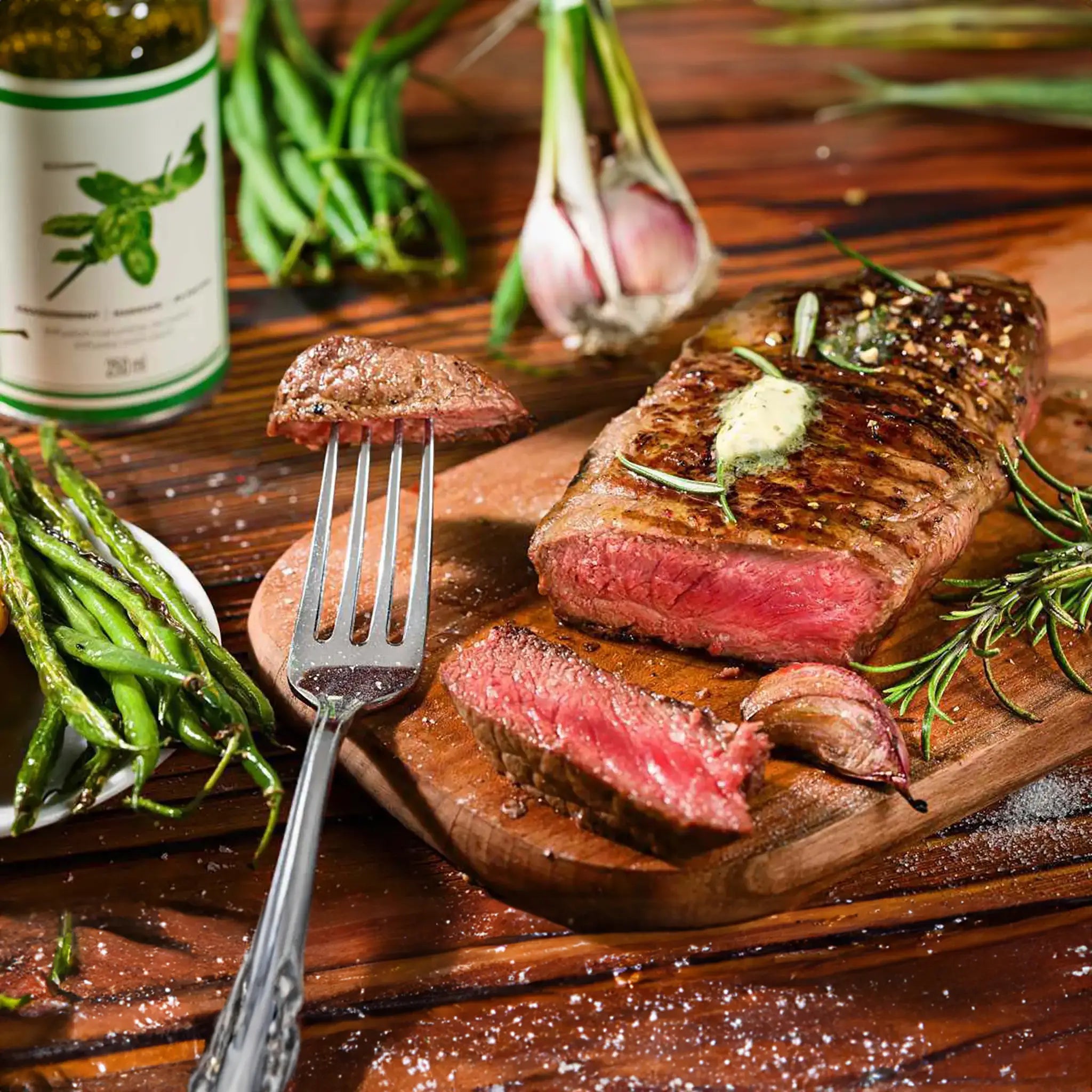 6 x Rumpsteak + Steakpfeffer