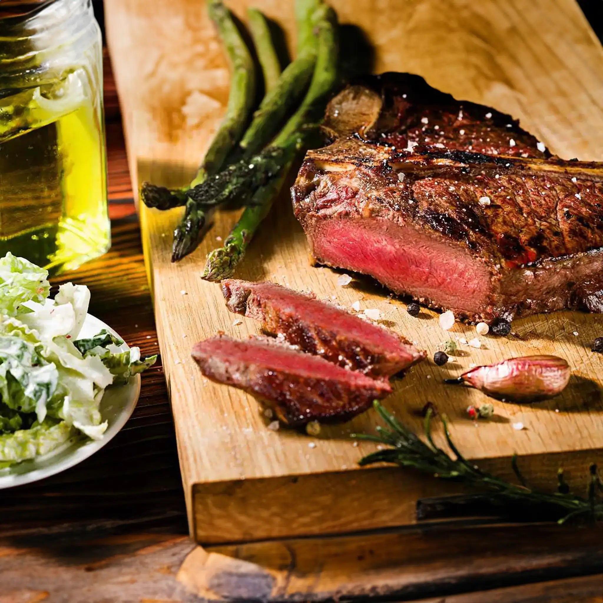 6 x T-Bone + Steak Pepper