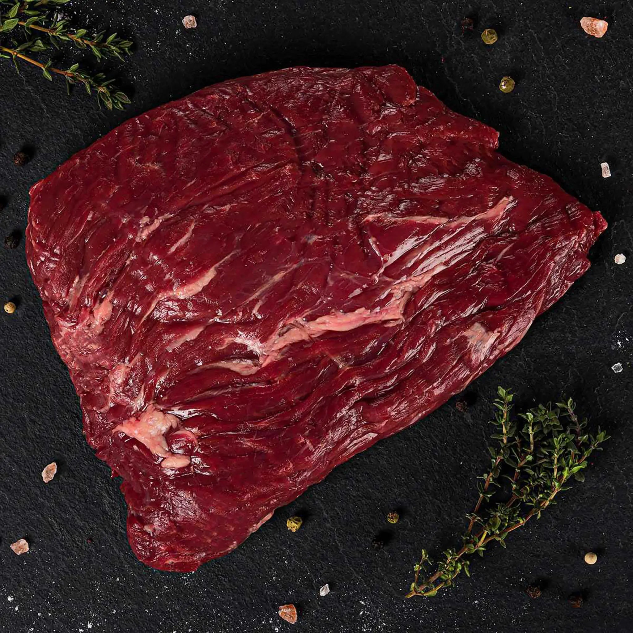 6 x flank steak + steak pepper