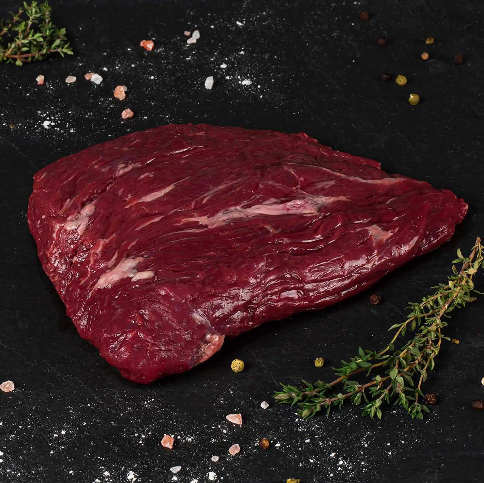 6 x flank steak + steak pepper
