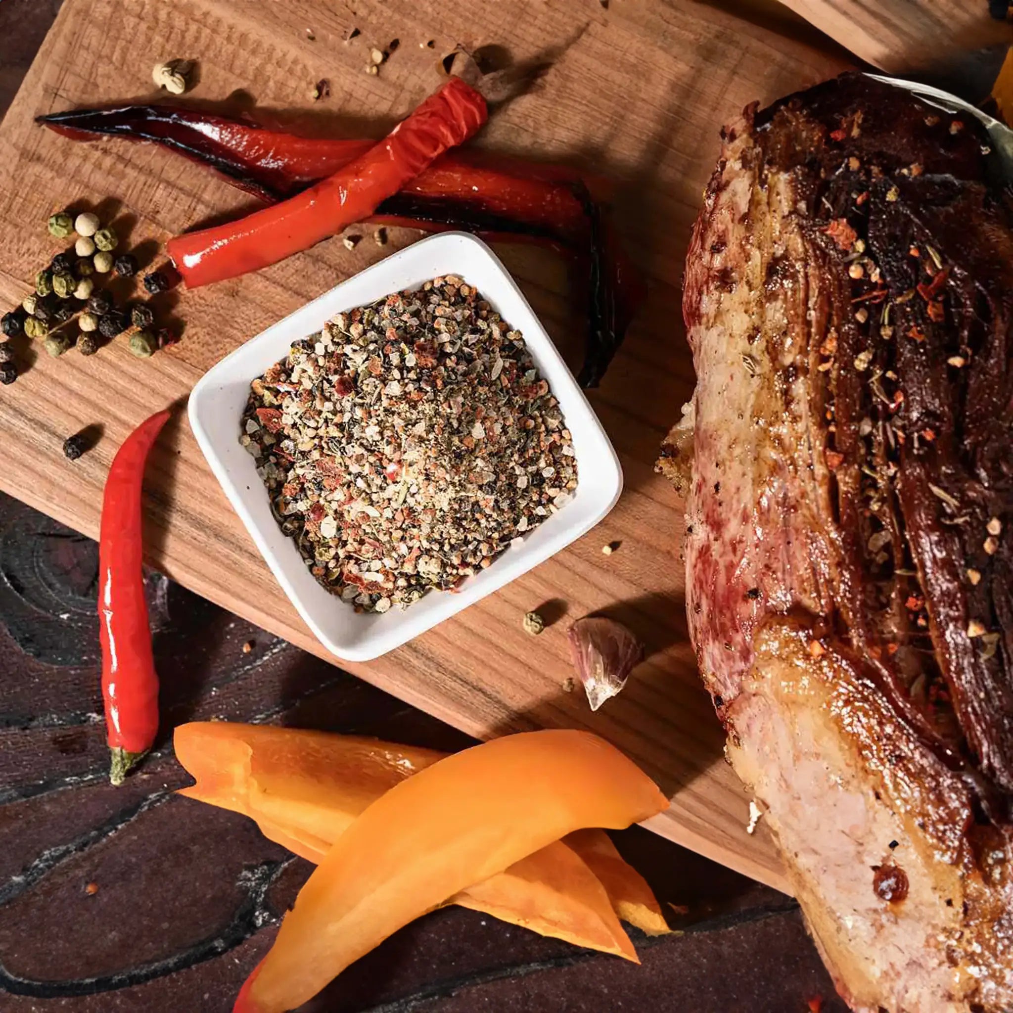 6 x beef fillet steak + steak pepper