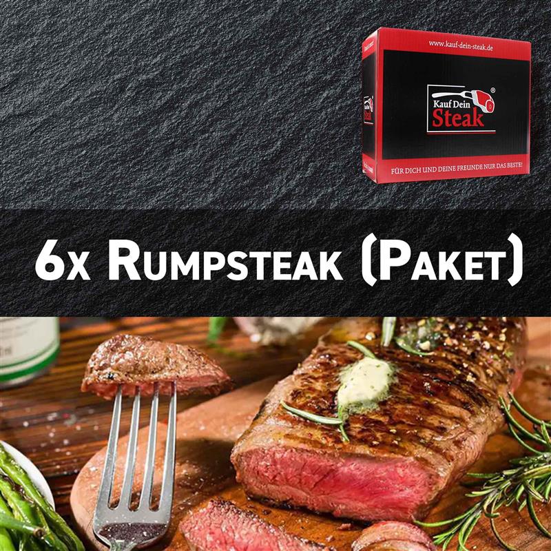Rumpsteak Vorteilspaket (6 x 200 gr)