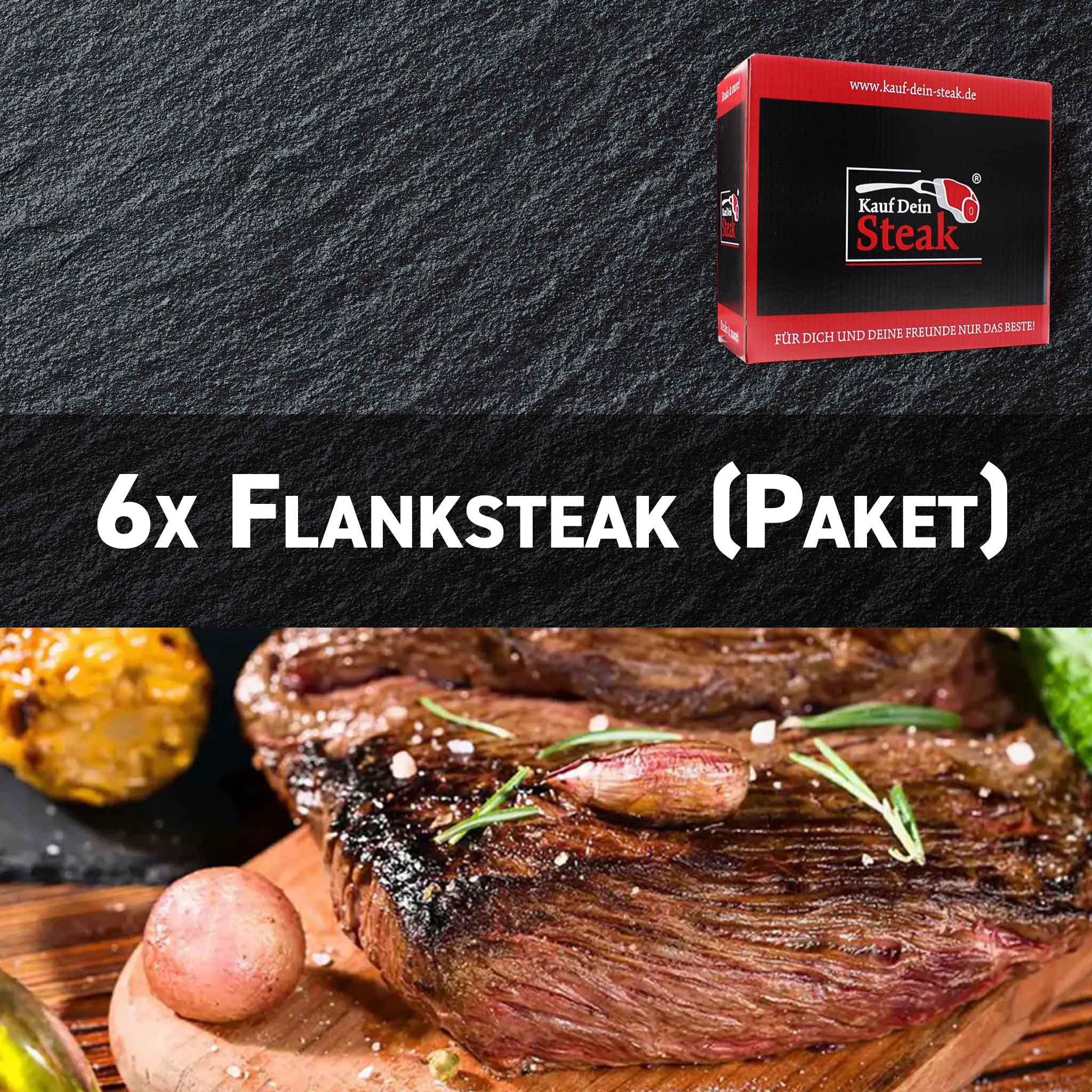 Flanksteak Vorteilspaket (6 x 500 gr)